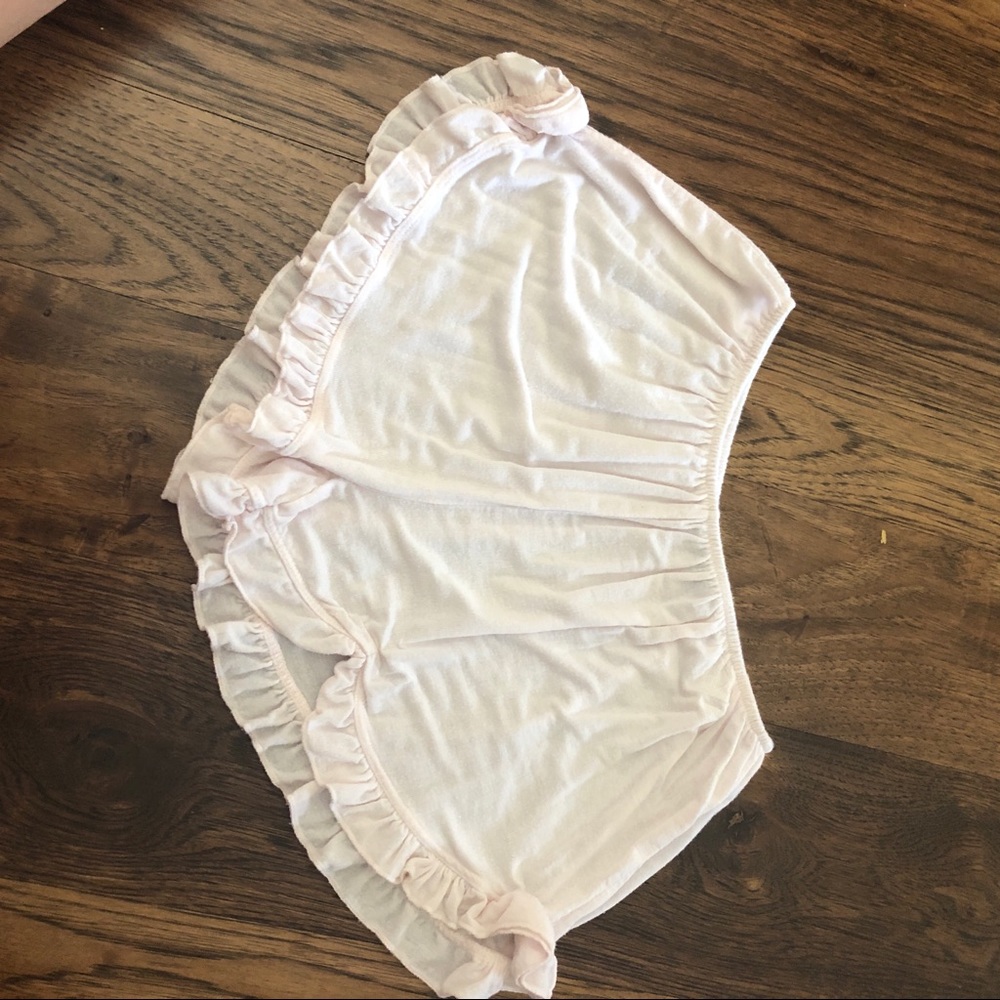 Pale pink Brandy Melville vodi shorts